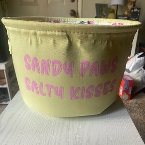 Yellow Pet Storage Basket for Dogs